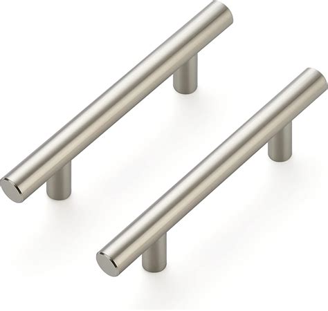 5 hollow stainless steel bar cabinet pull|Amazon.com: Stainless Steel Bar Pulls For Cabinets.